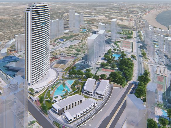Na sprzedaż nowe apartamenty w Benidorm.
