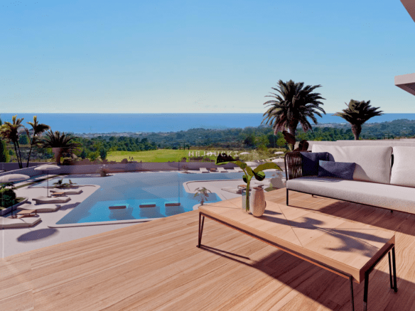 For sale new bungalow in Finestrat.