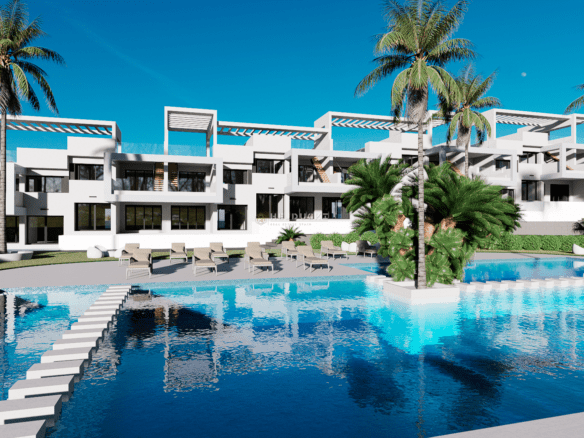 The new bungalows phase is on its way in Finestrat.