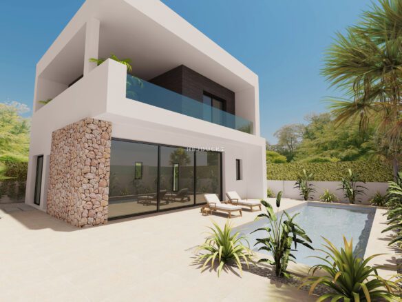 For sale villa with pool in San Javier.