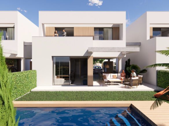 For sale new villas in Torre Pacheco.
