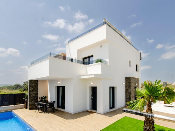 For sale new villas in Vistabella Golf.