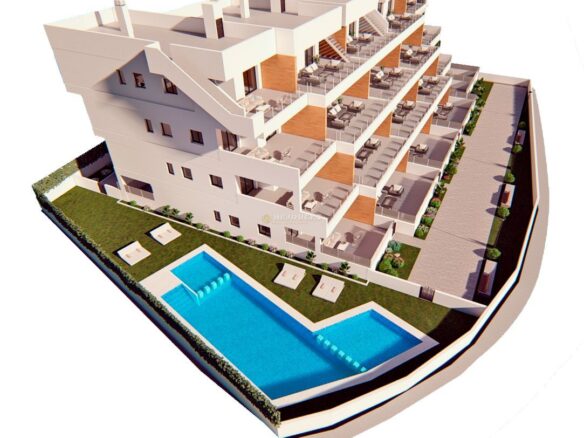 For sale new 2 bedrooms apartments in Villamartin.