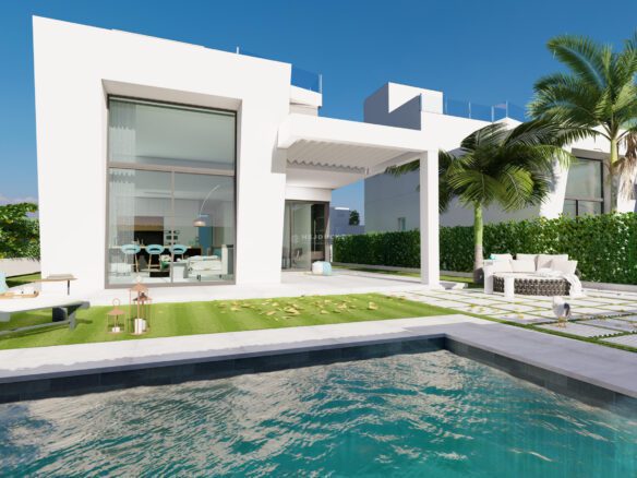 For sale nice, big villas in Finestrat.