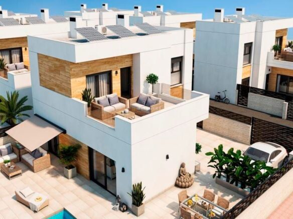 Las two villas !!! For sale new villas in Ciudad Quesada.
