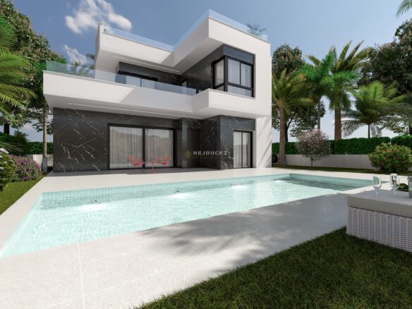 For sale new, big villas in Benijofar.