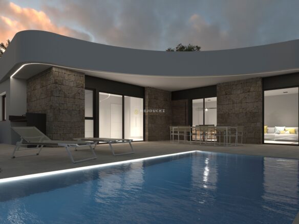For sale semi detached or detached villas in Los Montesinos.