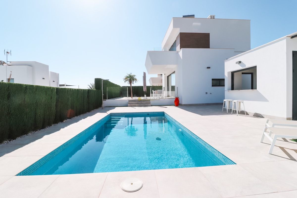 1. Pool view Beautiful villa for sale in Polop.