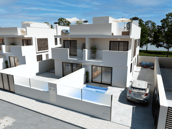 New villa for sale in San Pedro del Pinatar.
