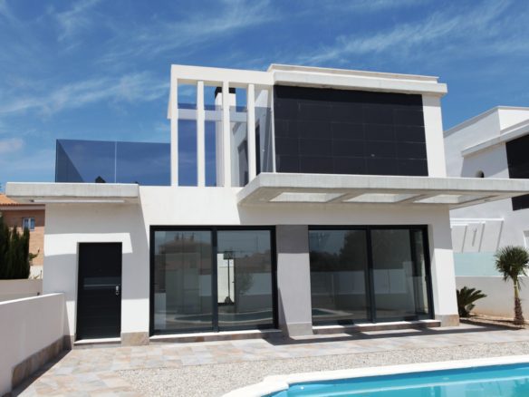 For sale nice new villas in El Campello.