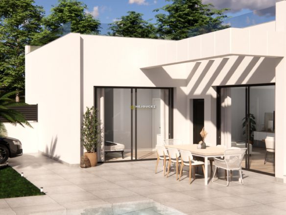 Modern villas in Ciudad Quesada for sale.