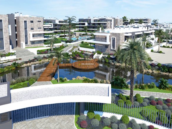 For sale project of a new housing estate in Torrevieja.