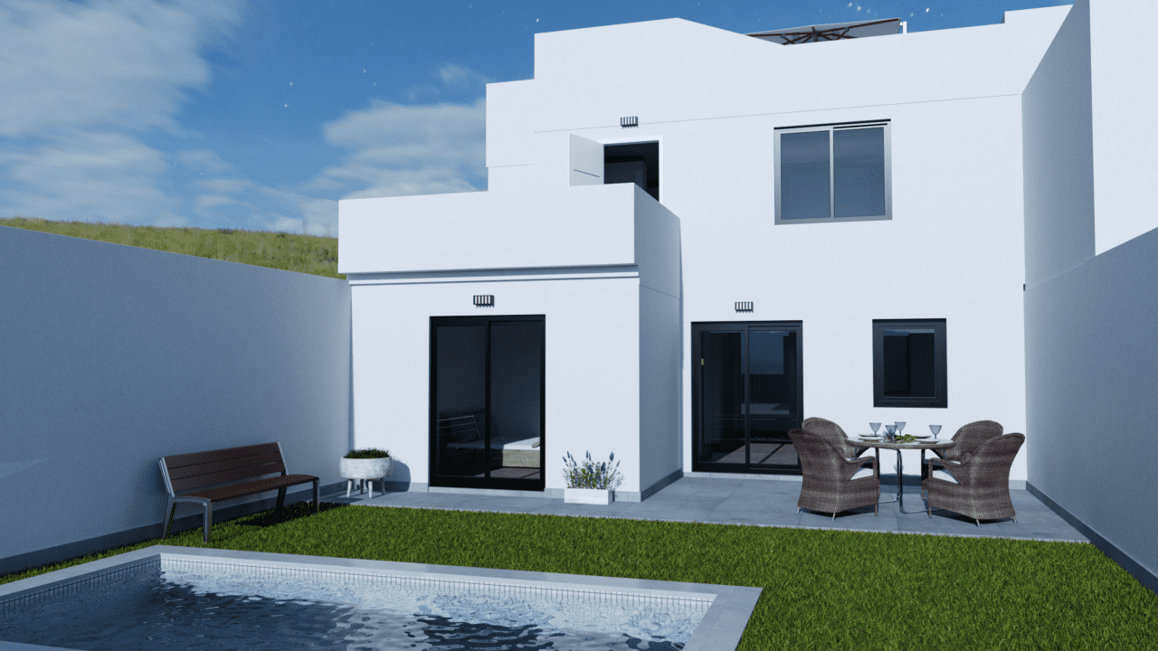 Ville z basenami wLos Belones (6) For sale new villas in Los Belones, Murcia.