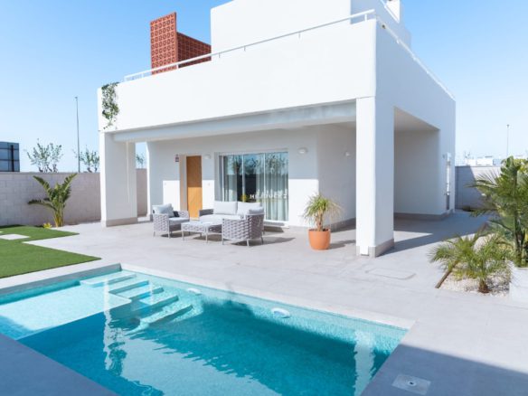 Mediterranean style villa in lovely location for sale.
