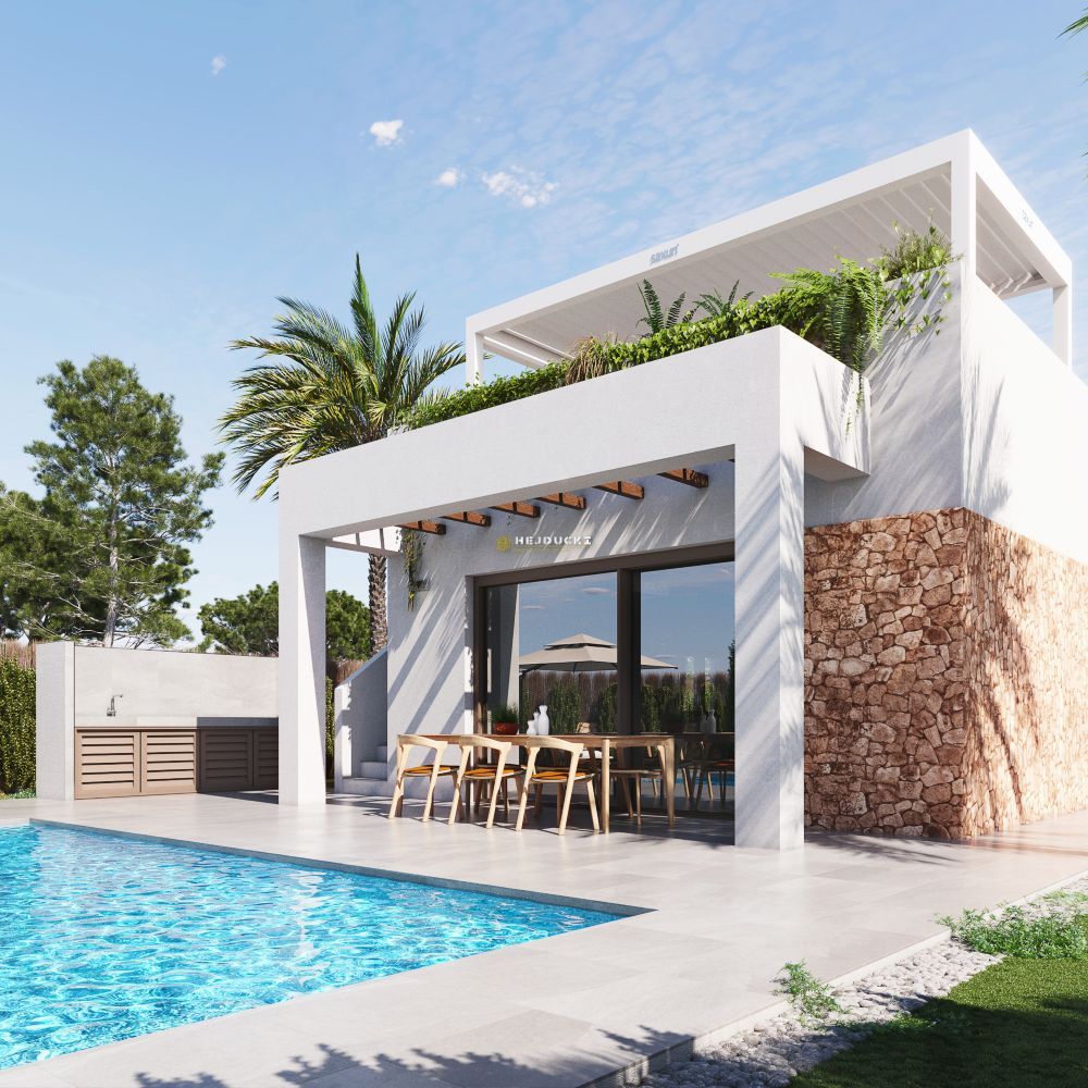Lomas de Cabo Roig (1) For sale new 3 villas in Lomas de Cabo Roig.