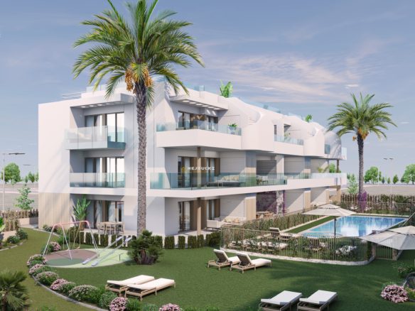 New apartments in Pilar de la Horadada for sale.