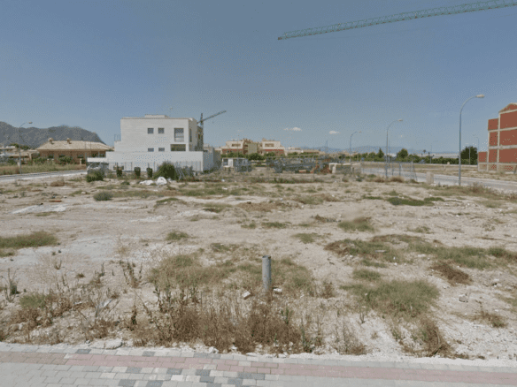 Plots for sale in spanish town Rafal.