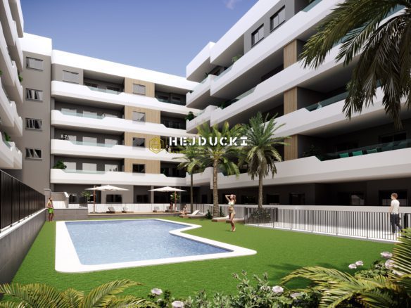 For sale new apartments in Santa Pola.