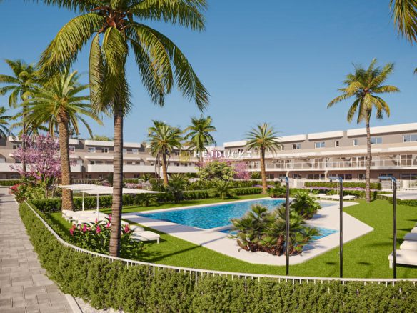 For sale project at the golf course in Monforte del Cid, near Alicante.