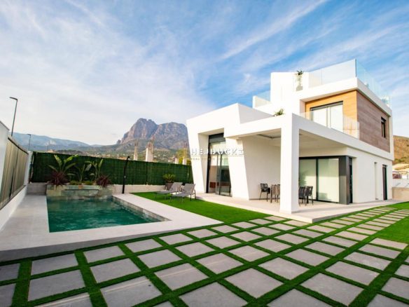For sale new villas in Finestrat.