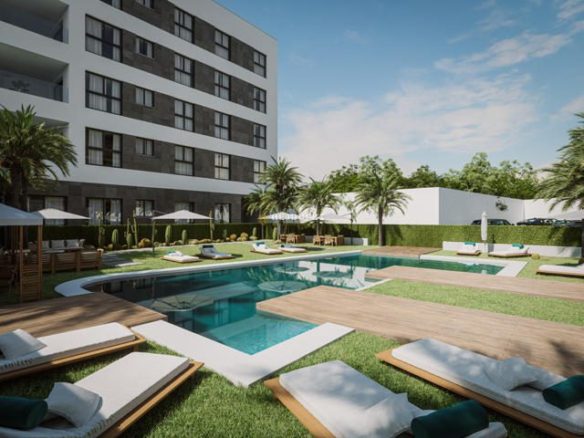 For sale new apartments in Guardamar del Segura.