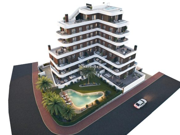 For sale new apartments in Guardamar del Segura.