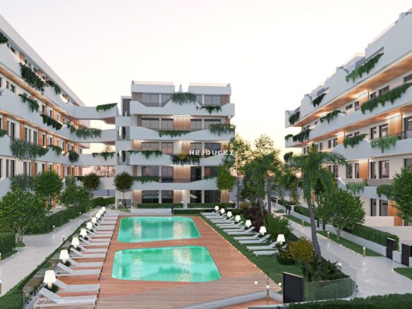 For sale new apartments in Santiago de la Ribera.
