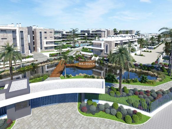 For sale new exclusive residential complex in Torrevieja.