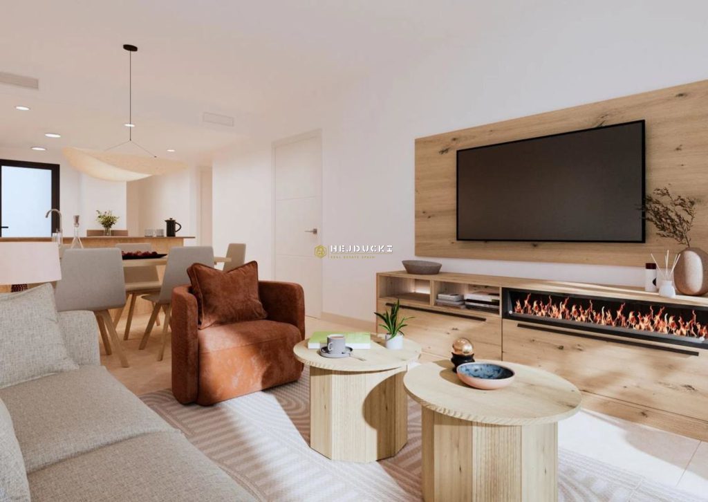 Nowoczesny kompleks mieszkaniowy w Los Balcones, Torrevieja.