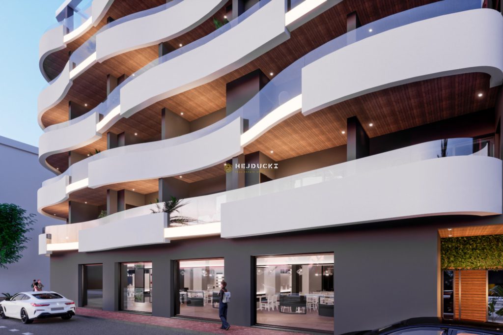 Nowoczesne apartamenty w centrum Torrevieja.