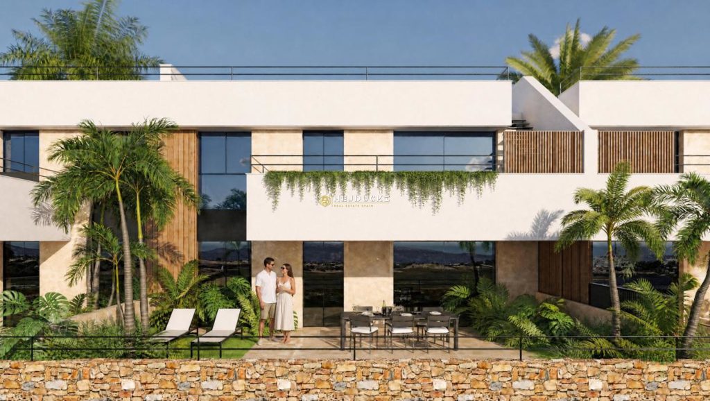 Na sprzedaż nowe bungalowy w Alhama de Murcia.